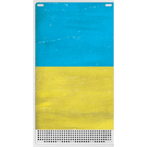 Ukraine Flag Distressed Xbox Series S Bundle Skin